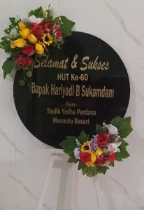 Papan Akrilik Ucapan Ulang Tahun Musi Rawas Utara
